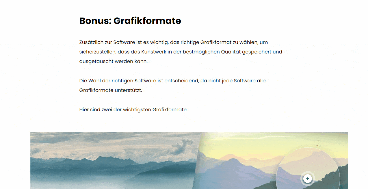 Interaktive Elemente